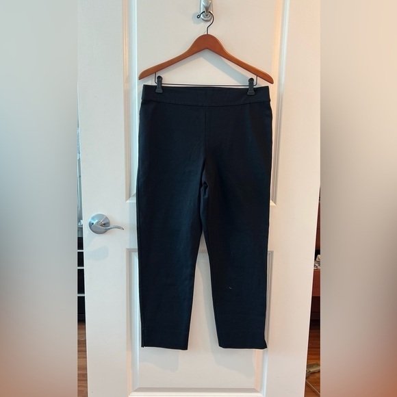 LILLY PULITZER MERRIN BI-STRETCH PANT IN 
NOIR - Picture 4 of 16